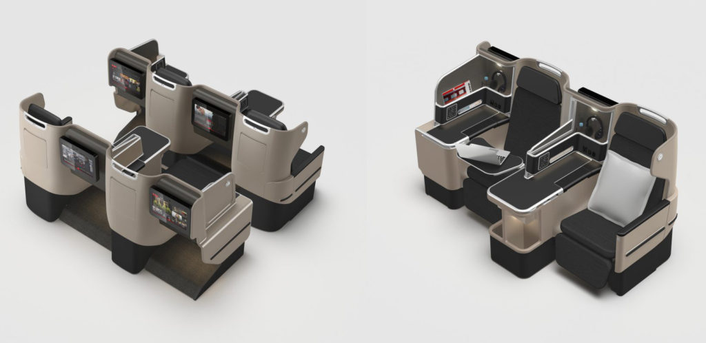 Qantas dreamliner business class