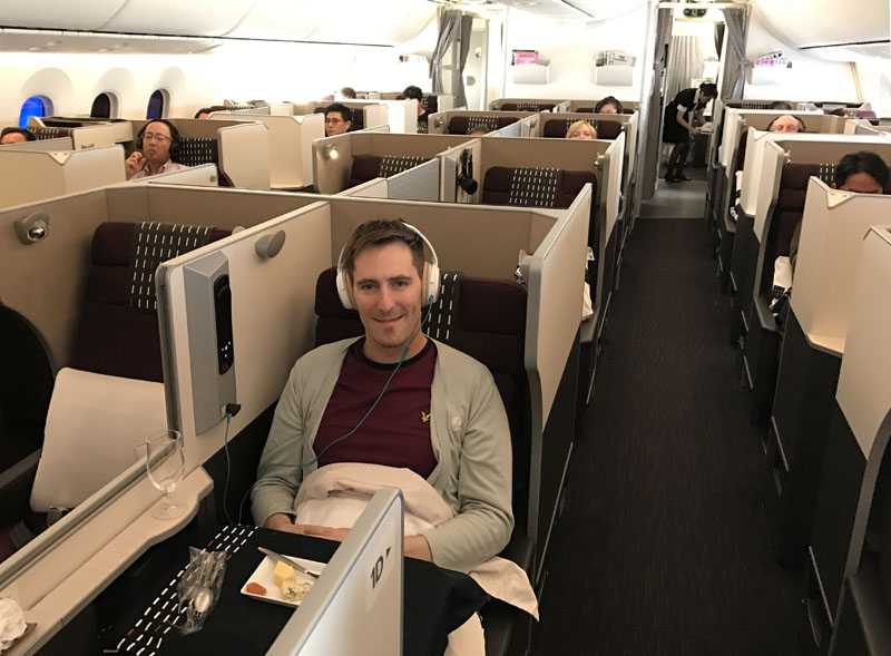 japan airlines cabin