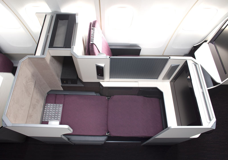 japan airlines 787 business class seat sky suite